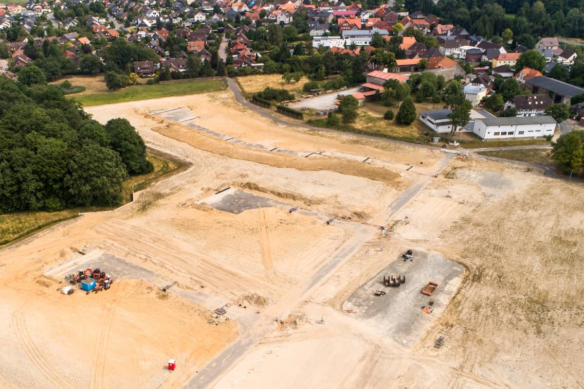 photo of man surveying land